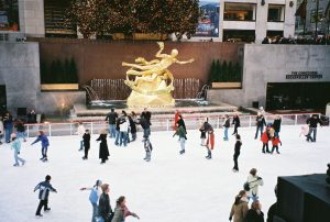 Skaters at Rockefeller Center