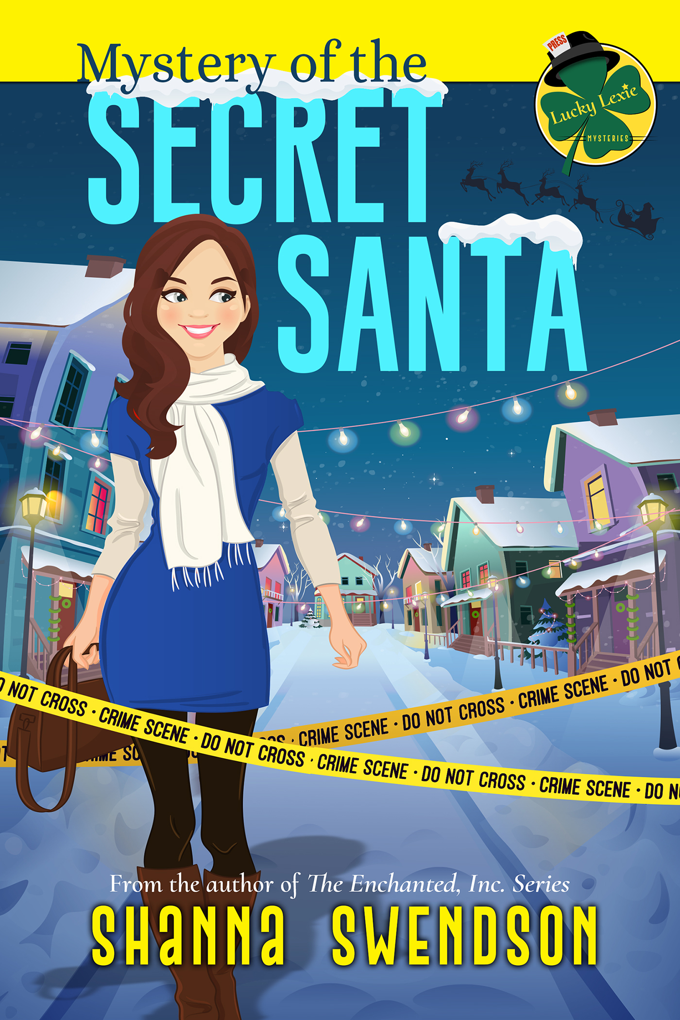 Mystery of the Secret Santa book cover